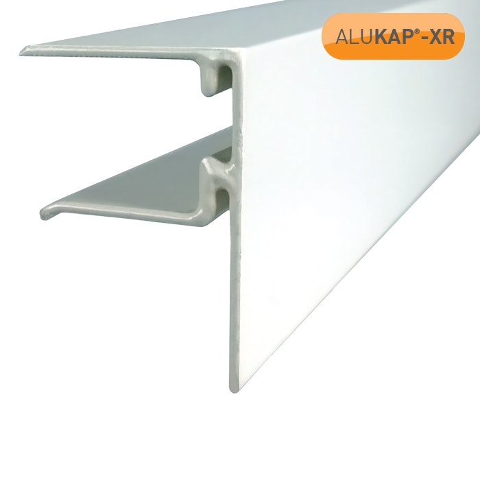 Image for ALUKAP-XR 25mm Endstop Bar White - 3m