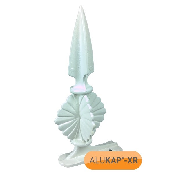 Image for ALUKAP-XR Aluminium Finial - White