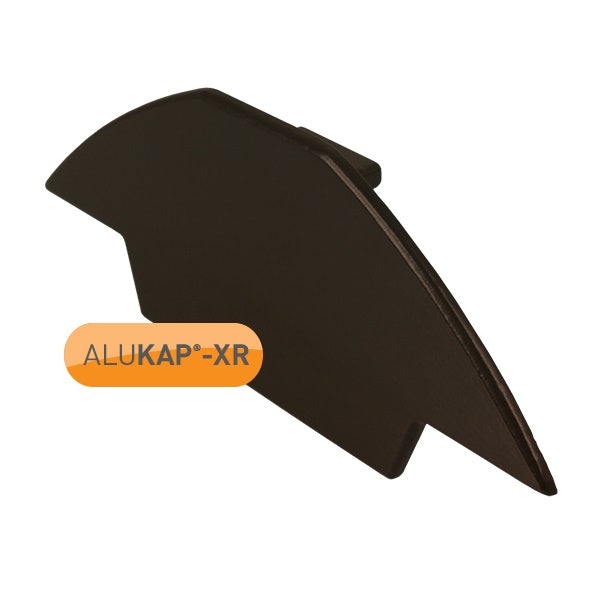 Image for ALUKAP-XR Ridge Gable End Plate - Brown