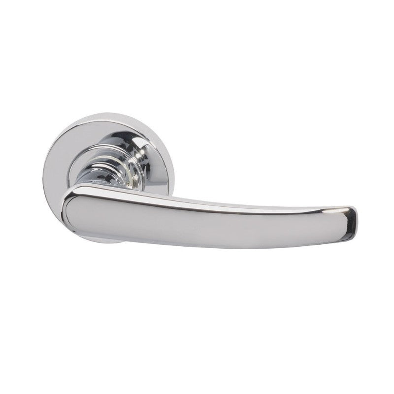 XL Joinery Morava Bathroom Door Handle Pack with Lock 65mm Latch