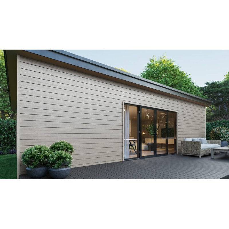 C-Clad Capped Composite Woodgrain Effect Cladding Board 21mm x 150mm x 3.6m - All Colours