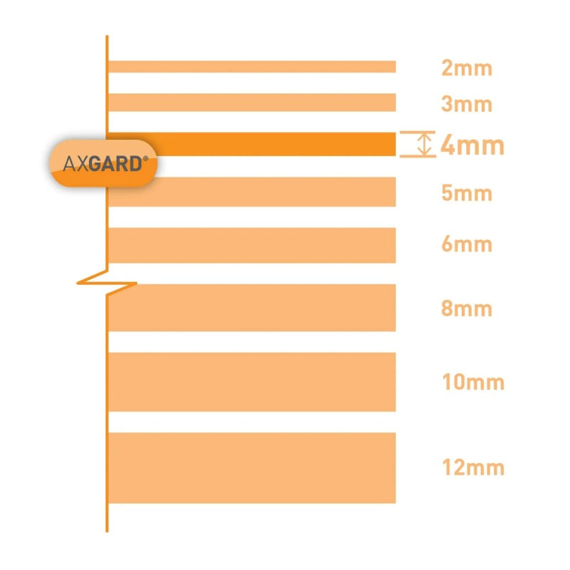 Axgard 4mm Bronze UV Protect Polycarbonate Sheet - All Sizes