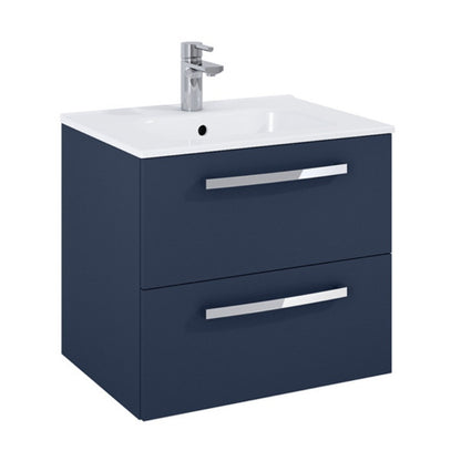 Aqua Aquatrend 600mm Wall Hung 2 Drawer Vanity Unit - All Colours