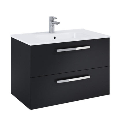 Aqua Aquatrend 800mm Wall Hung Vanity Unit - All Colours