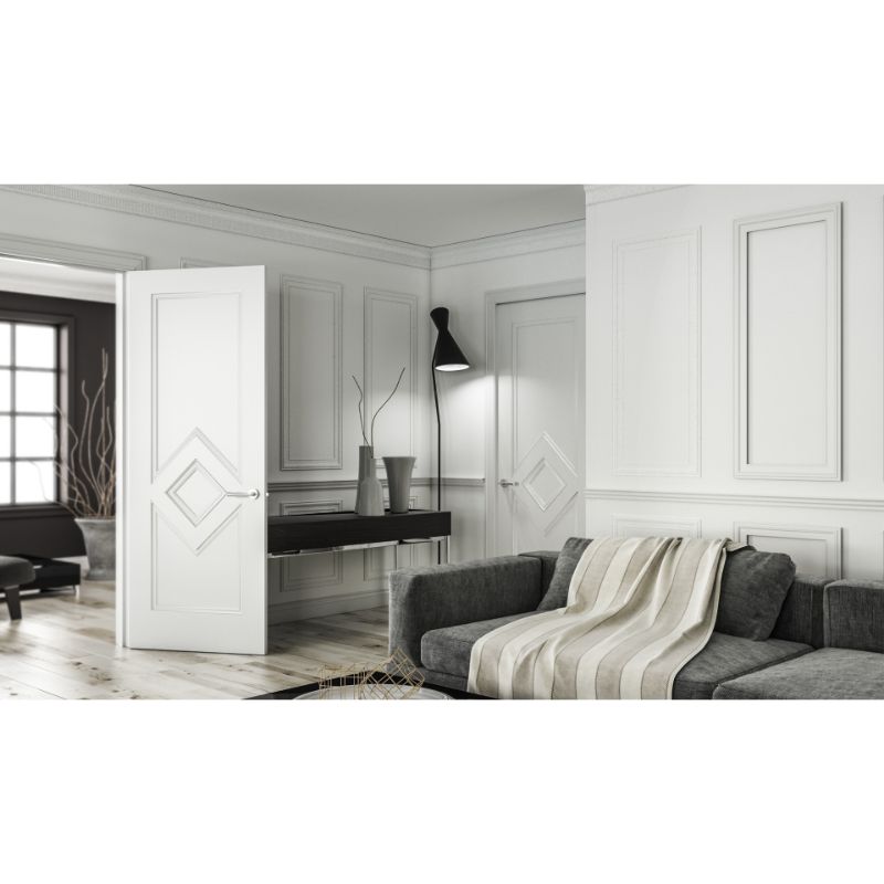 Deanta Ascot Interior White Primed Door