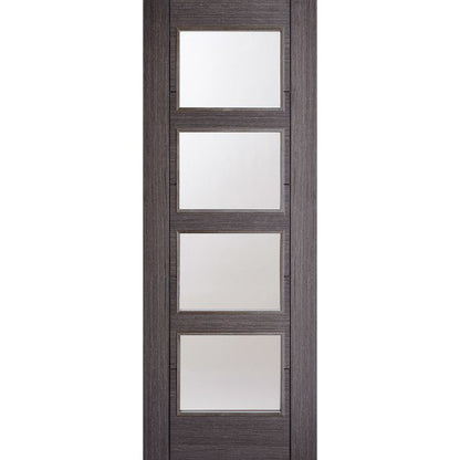 Image for LPD Vancouver Ash Grey 4 Lite Glazed Internal Door