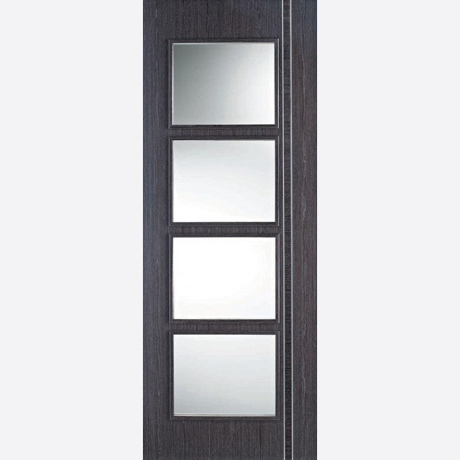 Image for LPD Zanzibar Ash Grey Glazed Internal Door