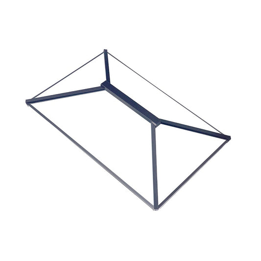 Image for Atlas Contemporary Roof Lantern Window Active Blue Double Glazed in Grey/White - 1500mm x 2000mm