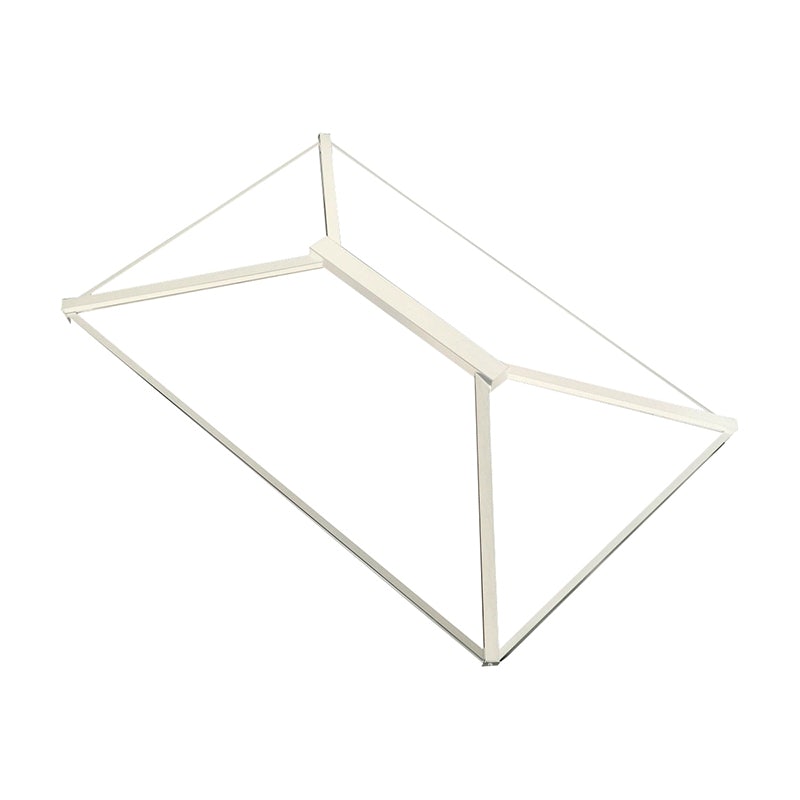 Image for Atlas Contemporary Roof Lantern Window Active Neutral Double Glazed in White/White - 1500mm x 2500mm