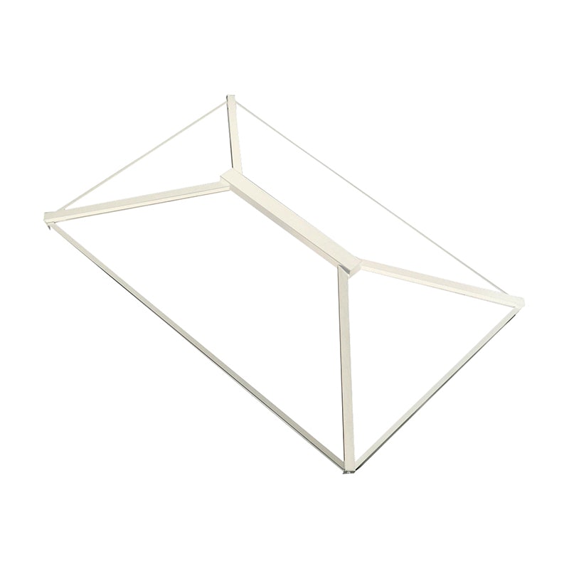 Image for Atlas Contemporary Roof Lantern Window Active Neutral Double Glazed in White - 1500mm x 3000mm