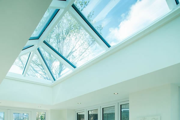 Image for Atlas Traditional Roof Lantern Window Active Neutral Double Glazed - Grey/White