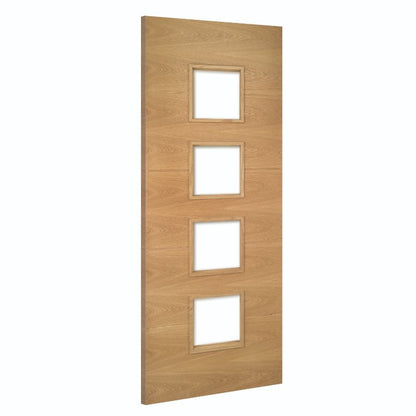 Image for Deanta Augusta Unglazed Interior Oak Door 1981 x 762 x 35mm