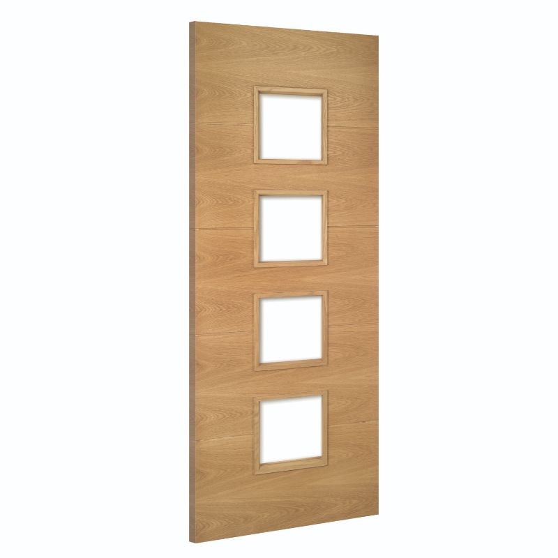 Image for Deanta Augusta Unglazed Interior Oak Door 1981 x 838 x 35mm