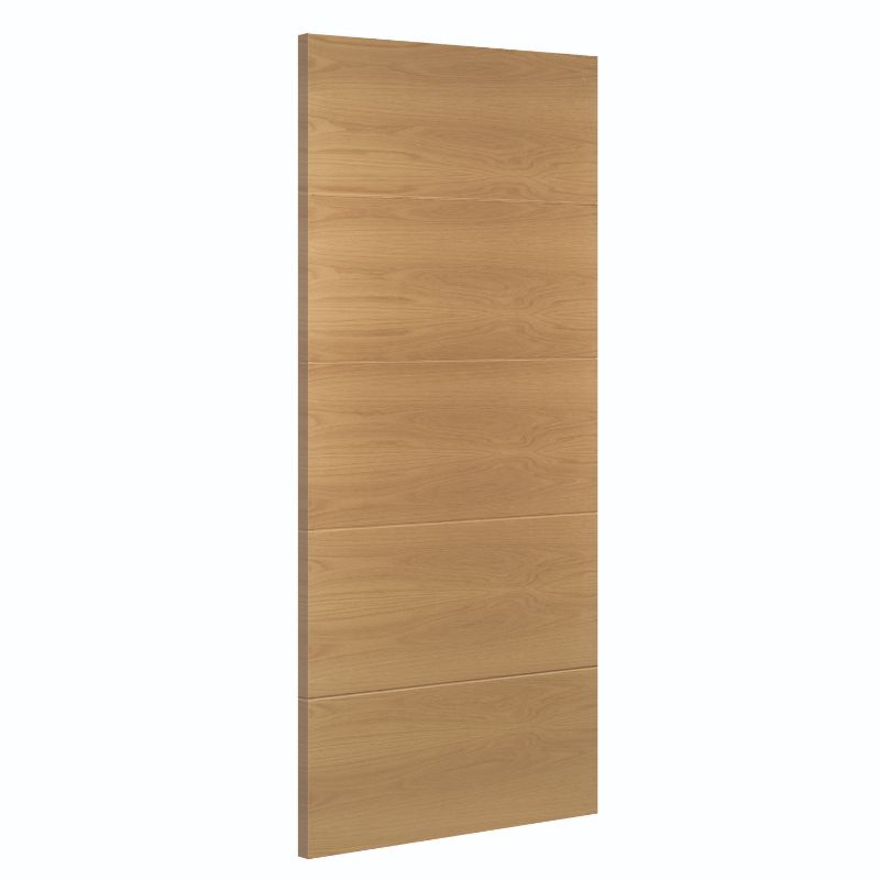 Image for Deanta Augusta Interior Oak Fire Door 1981 x 610 x 45mm