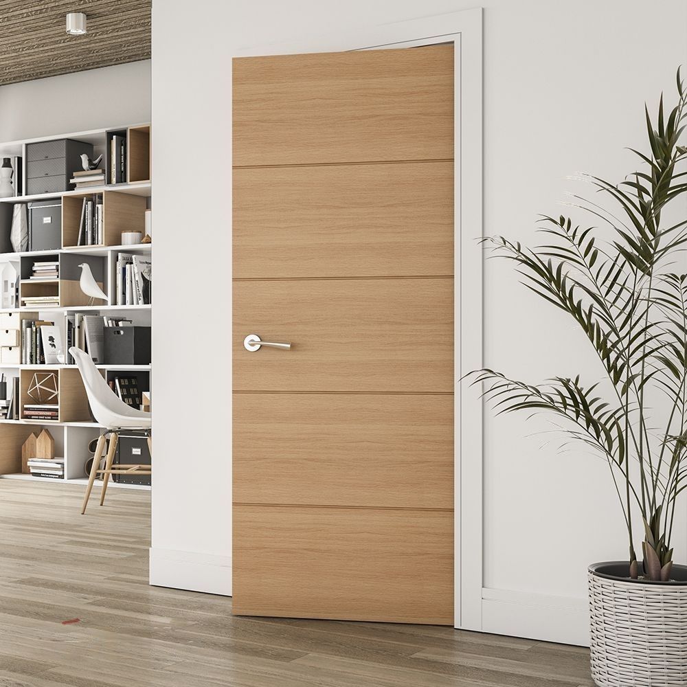 Image for Deanta Augusta Interior Oak Door 1981 x 838 x 35mm