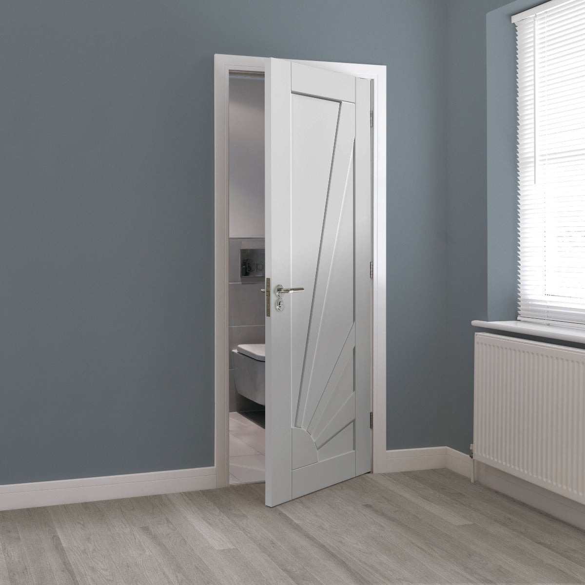 Image for JB Kind White Primed Aurora Door