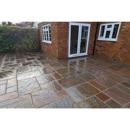 Indian Sandstone Patio Pack (60 Slabs - 18.97m2 per Pack) - All Colours