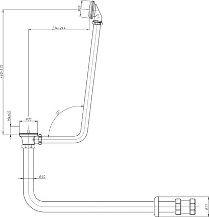 Image for Bayswater Roll Top Bath Pack