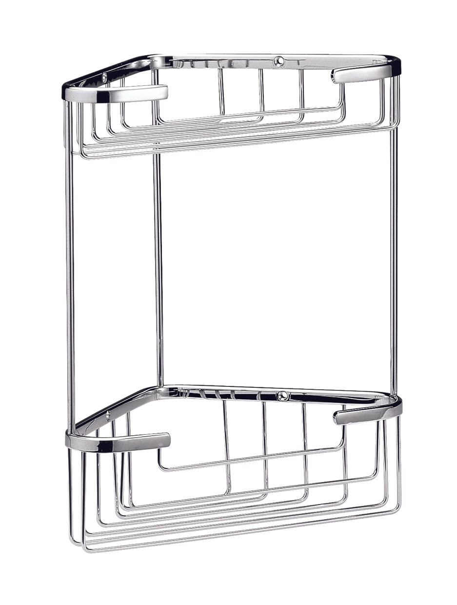 Image for Bayswater Large Wirework 2 Tier Corner Basket