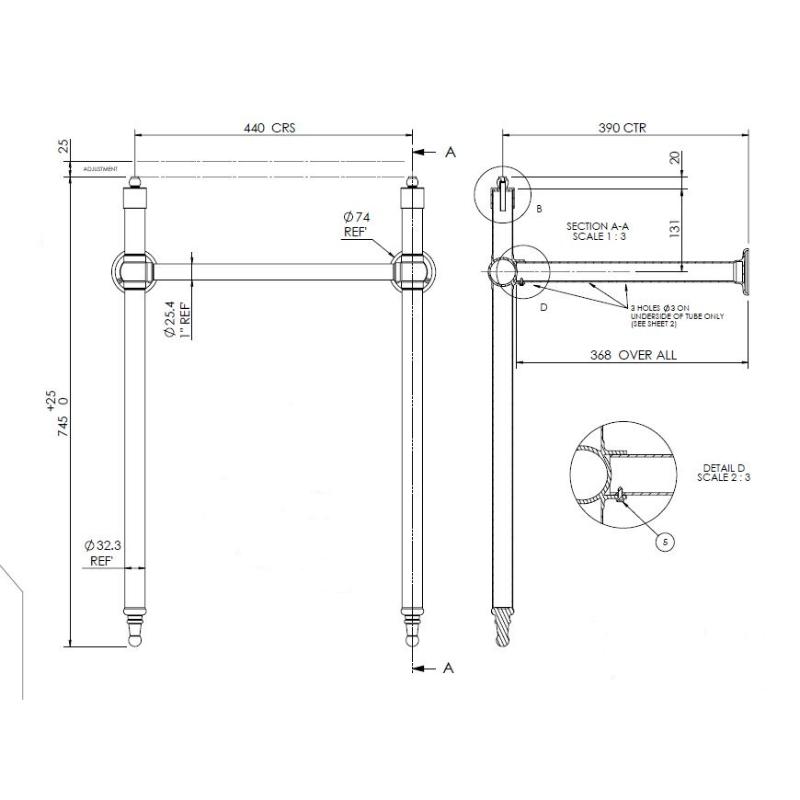 Bayswater Universal Basin Frame