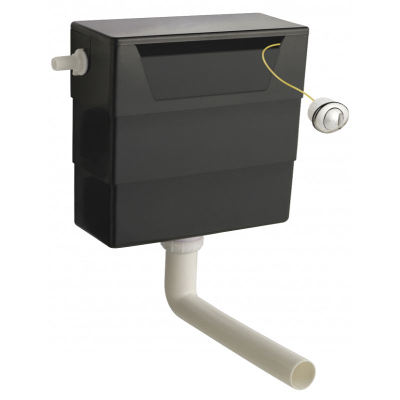 Bayswater BAYA102 Concealed Cistern & Push Button Dual Flush