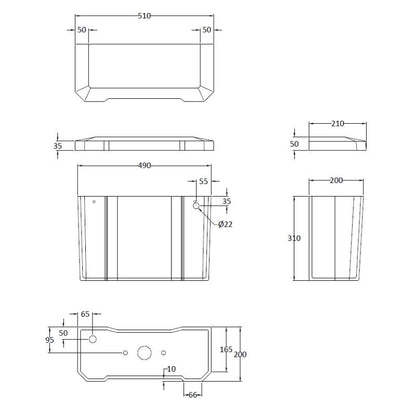  Ceramic Lever & Fittings