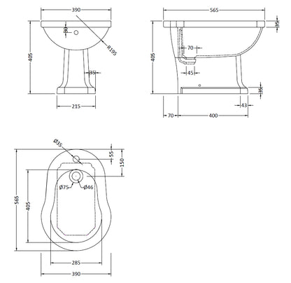 Image for Bayswater Fitzroy Bidet