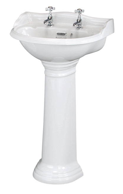 Image for Bayswater Porchester 500mm 2 Tap Hole Basin