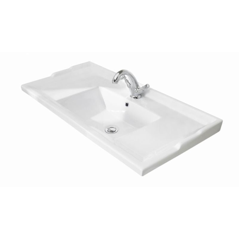 Bayswater BAYC205 1000mm Traditional Basin 1 Tap Hole
