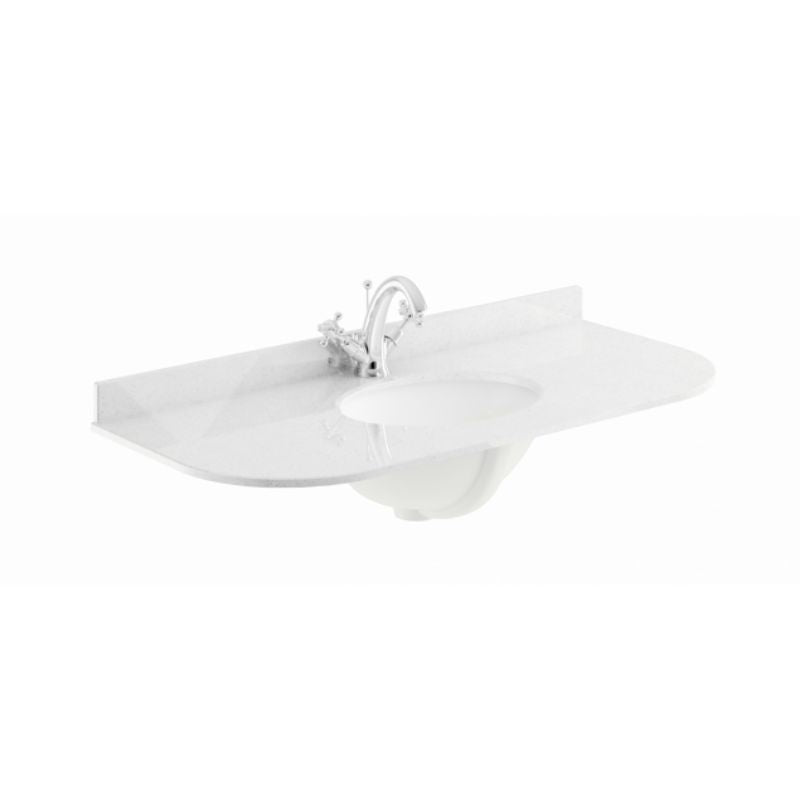 Bayswater Single Bowl with Radius 1 Tap Hole - All Colours