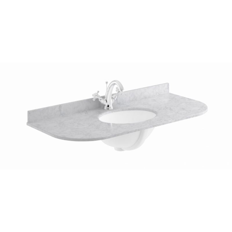 Bayswater Single Bowl with Radius 1 Tap Hole - All Colours