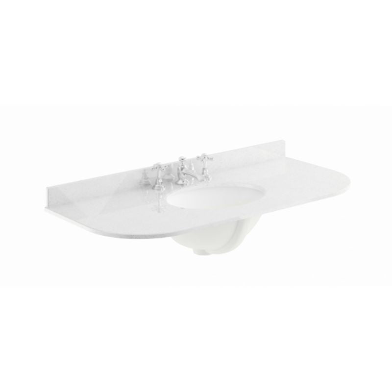 Bayswater Single Bowl with Radius 3 Tap Holes - All Colours