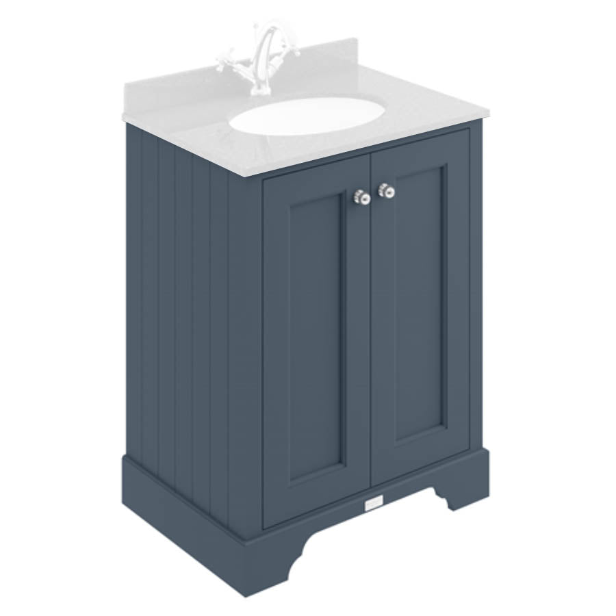 Image for Bayswater Stiffkey Blue 600mm 2 Door Basin Cabinet