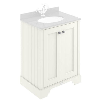 Bayswater Pointing White 600mm 2 Door Basin Cabinet