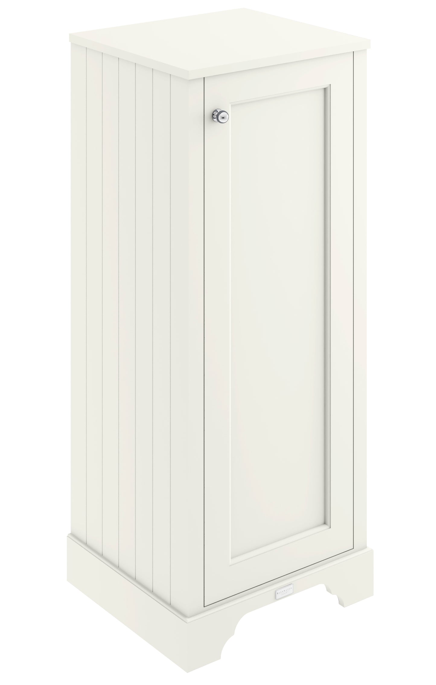 Image for Bayswater Pointing White 465mm Tall Boy Cabinet