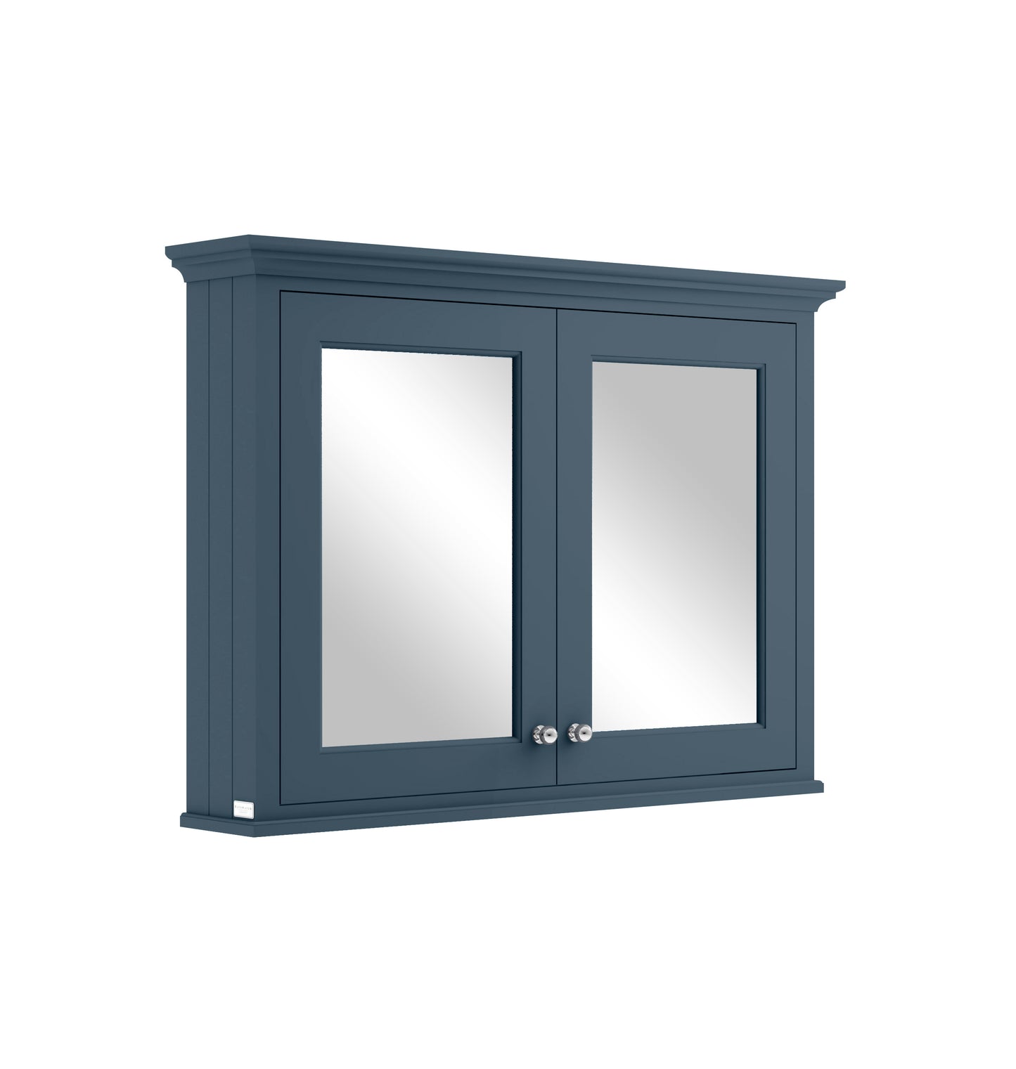 Image for Bayswater Stiffkey Blue 1050mm Mirror Wall Cabinet