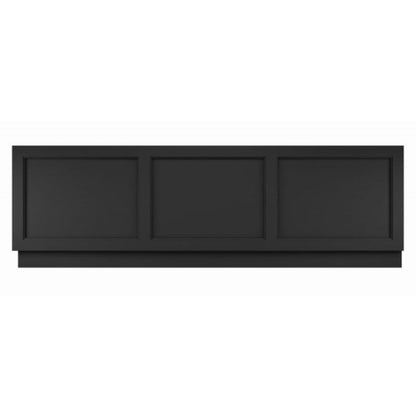 Bayswater Bath Front Panel Matt Black - All Sizes