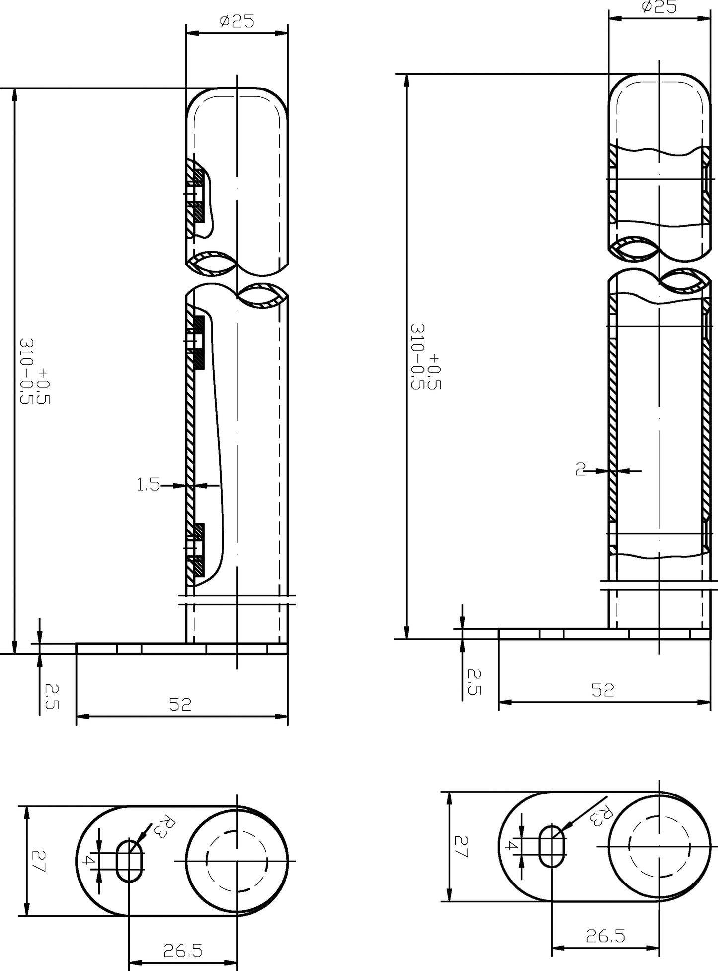 Image for Bayswater Nelson Floor Mounting Kit