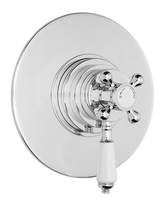 Image for Bayswater Round Dual Thermostatic Concealed Valve