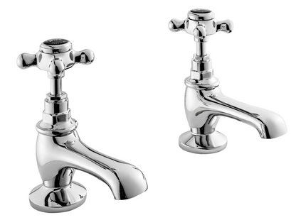 Image for Bayswater Black Basin Taps - BAYT141