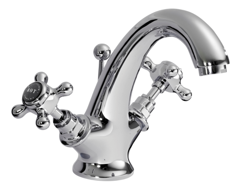 Image for Bayswater Black Mono Basin Mixer - BAYT145