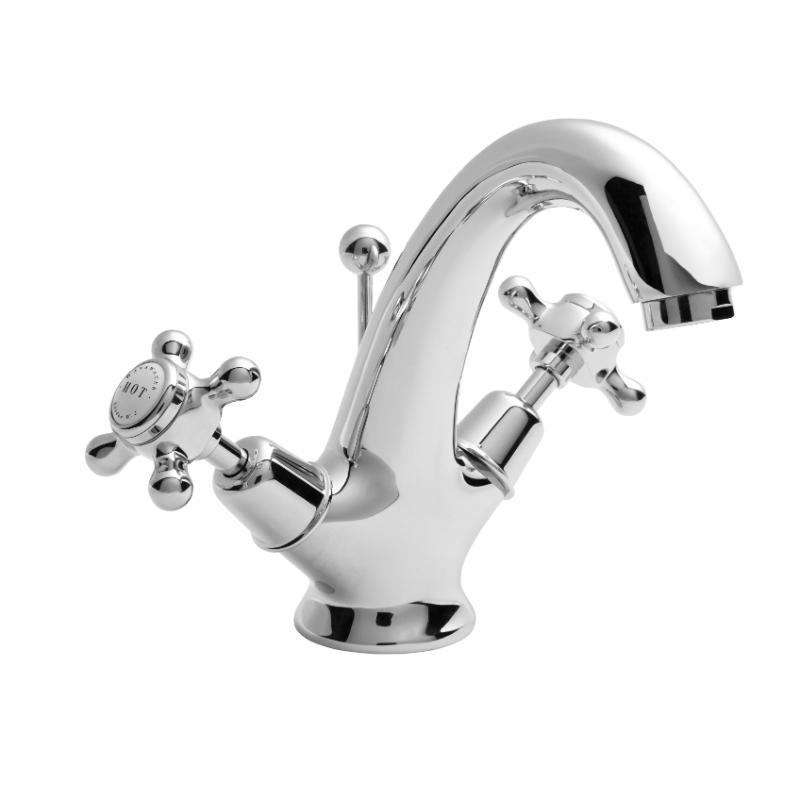 Bayswater White Mono Basin Mixer