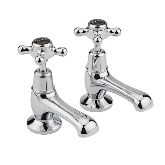 Image for Bayswater Black Basin Taps - BAYT241