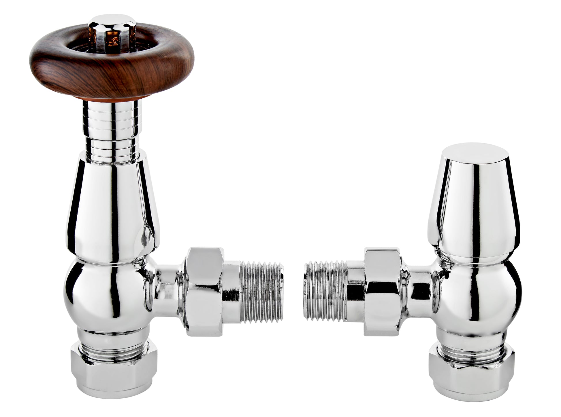 Image for Bayswater Chrome Angled Thermostatic Valve