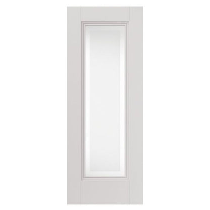 JB Kind Belton White Primed Etched Glaze Internal Door - 1981 x 838 x 35mm