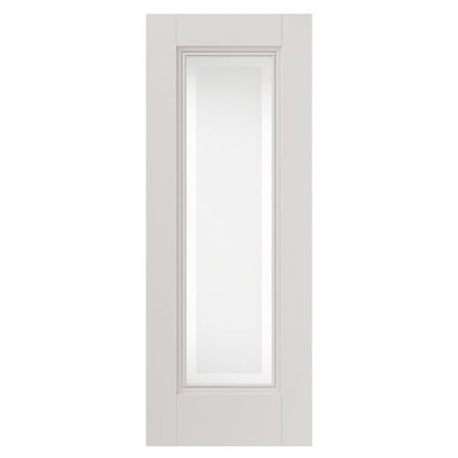 Image for JB Kind Belton White Primed Etched Glaze Internal Door