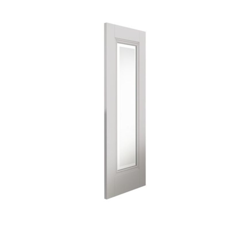 JB Kind Belton White Primed Etched Glaze Internal Door - 1981 x 838 x 35mm