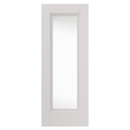 JB Kind Belton White Primed Glazed Internal Door - 1981 x 762 x 35mm