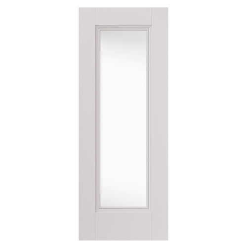 Image for JB Kind Belton White Primed Glazed Internal Door