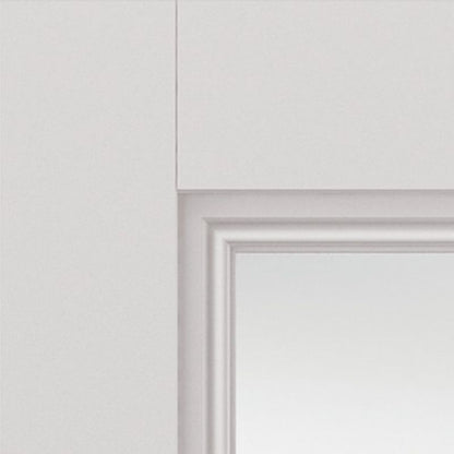 JB Kind Belton White Primed Glazed Internal Door - 1981 x 762 x 35mm